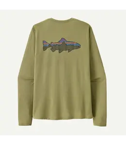 Patagonia M's L/S Capilene® Cool Sun Shirt - Fitz Roy Trout