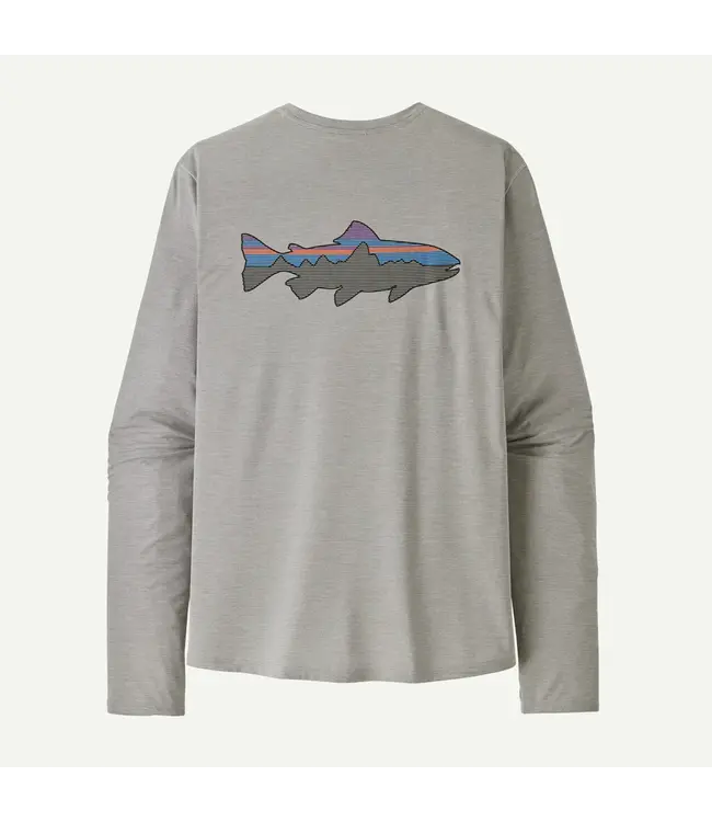 Patagonia M's L/S Capilene® Cool Sun Shirt - Fitz Roy Trout