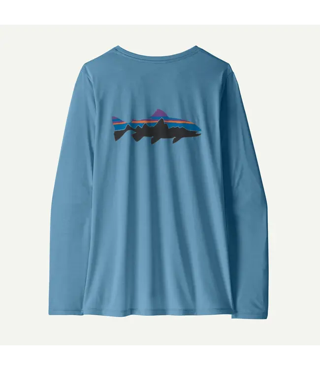 Patagonia W's L/S Capilene® Cool Daily Shirt - Fitz Roy Trout