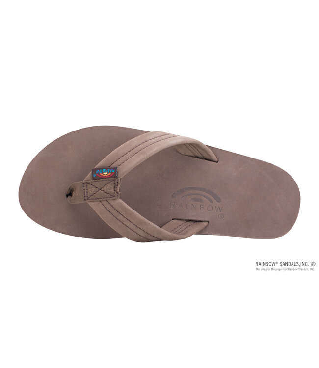 W's Single Layer Premier Leather w/Arch Support 1" Strap