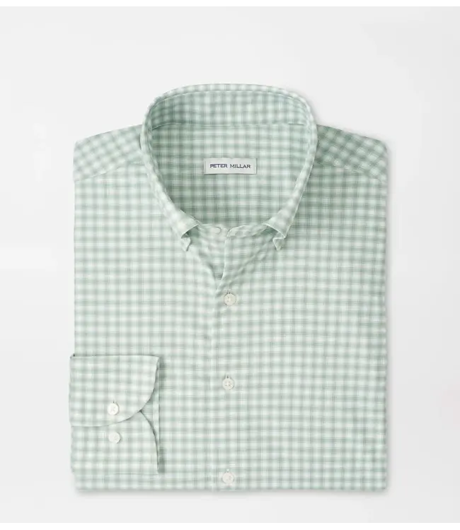 Peter Millar M's Lewis Performance Twill Sport Shirt