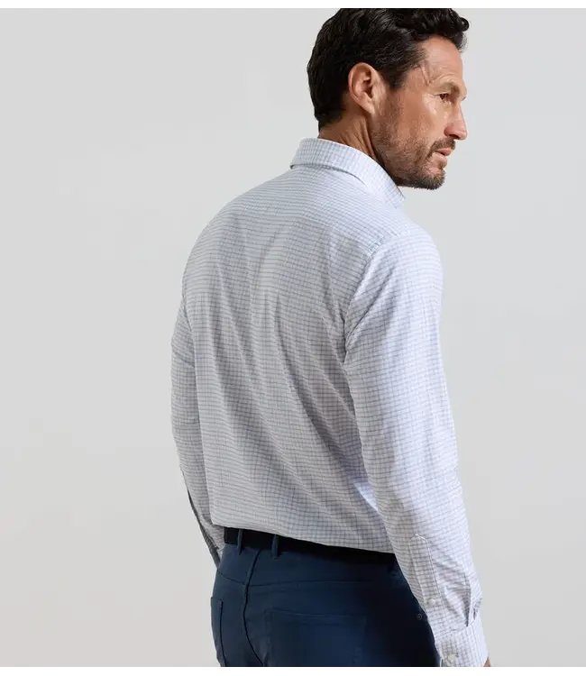 Peter Millar M's Rommel Performance Twill Sport Shirt