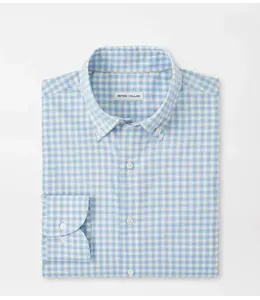 Peter Millar M's Felix Crown Lite Cotton-Stretch Sport Shirt