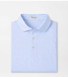 Peter Millar M's Geo Skull Performance Jersey Polo
