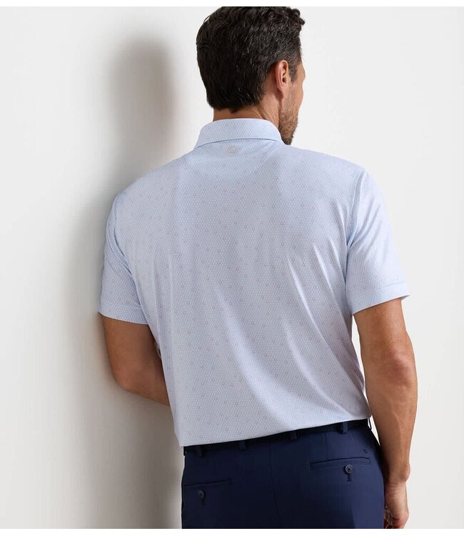 Peter Millar M's Geo Skull Performance Jersey Polo