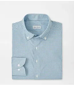 Peter Millar M's Gregory Performance Twill Sport Shirt