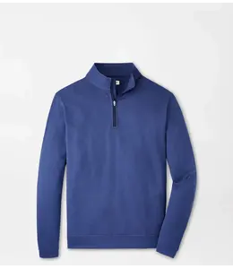 Peter Millar M's Perth Sugar Stripe Performance Quarter-Zip