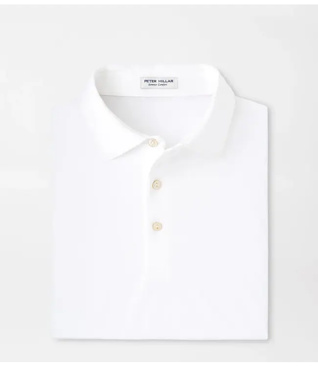 Peter Millar M's Solid Performance Jersey Polo