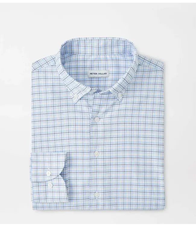 Peter Millar M's Casey Performance Twill Sport Shirt