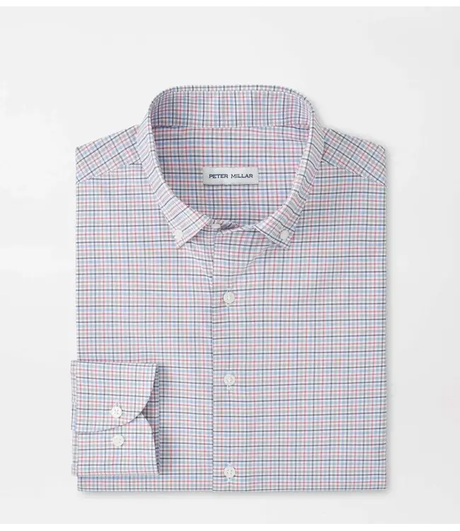 Peter Millar M's Casey Performance Twill Sport Shirt