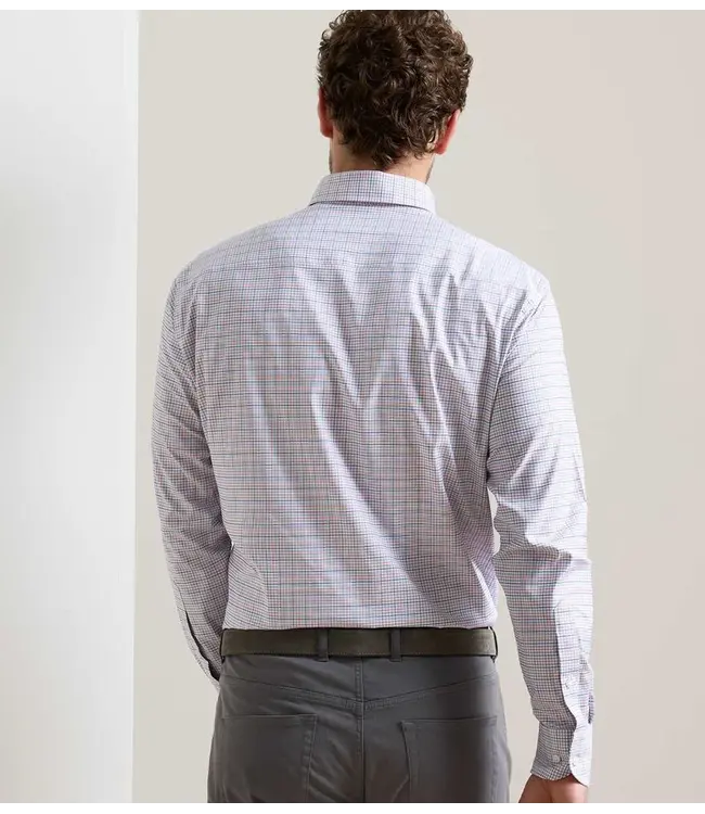 Peter Millar M's Casey Performance Twill Sport Shirt