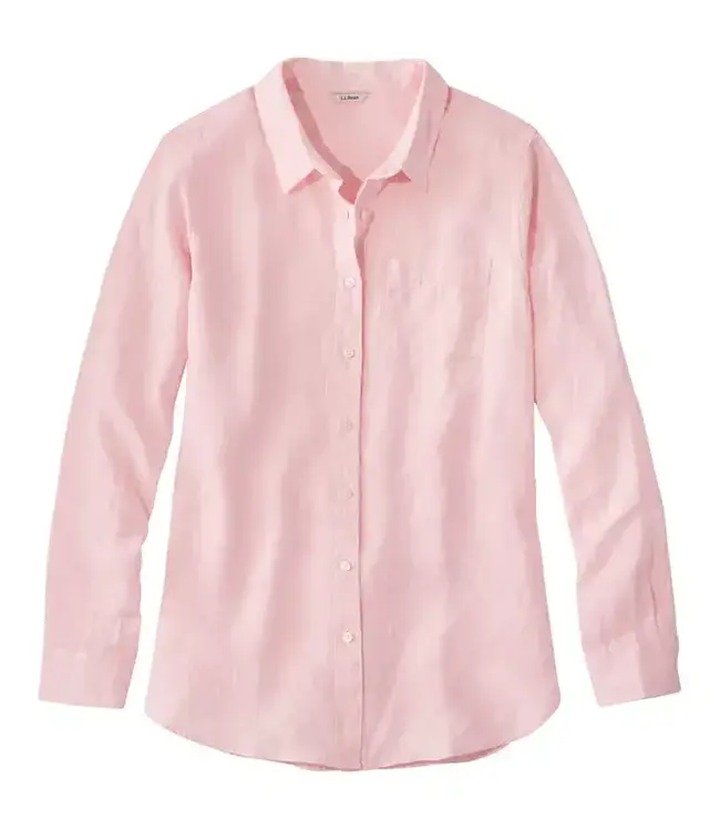 L.L.Bean W's Premium Washable Linen Shirt, Tunic