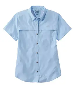 L.L.Bean W's S/S  Tropicwear Shirt