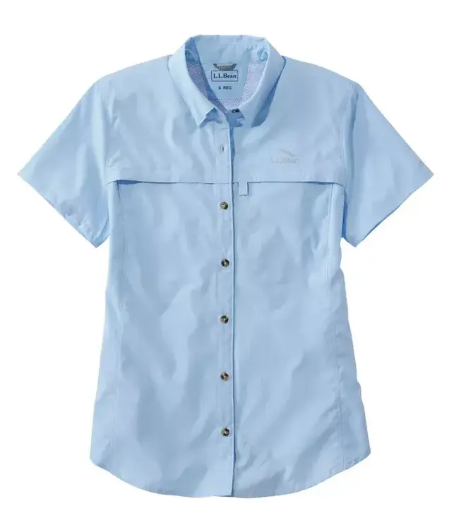L.L.Bean W's S/S  Tropicwear Shirt
