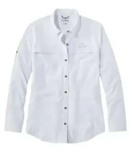 L.L.Bean W's L/S  Tropicwear Shirt