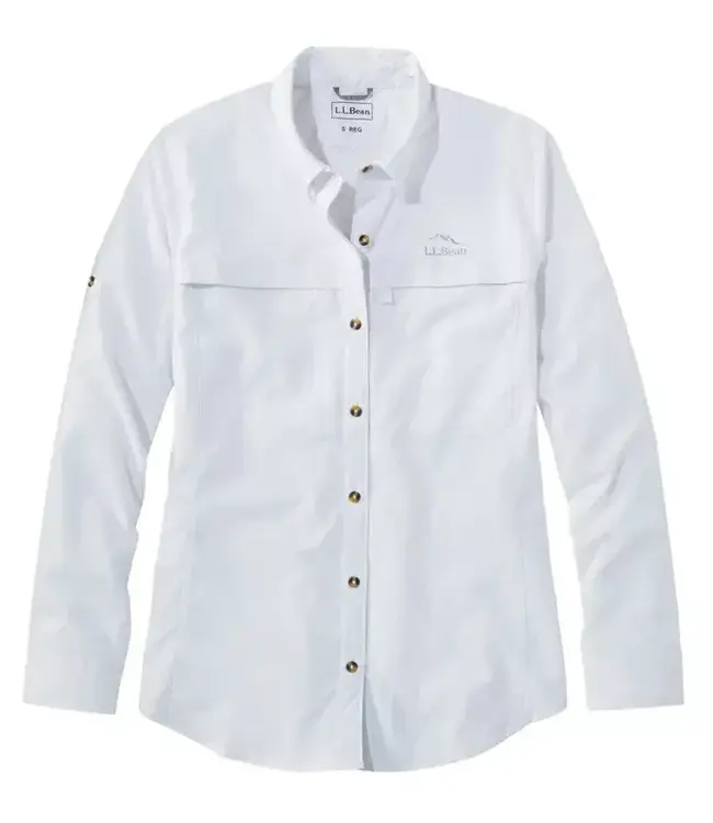L.L.Bean W's L/S  Tropicwear Shirt
