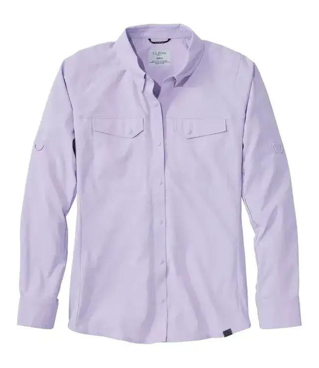 L.L.Bean W's L/S Tropicwear CoolPro Fishing Shirt