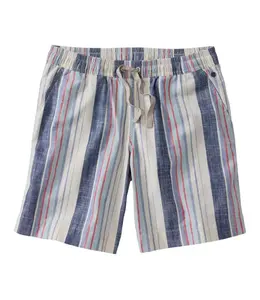 L.L.Bean W's Lakewashed Dock Shorts, Mid-Rise Stripe