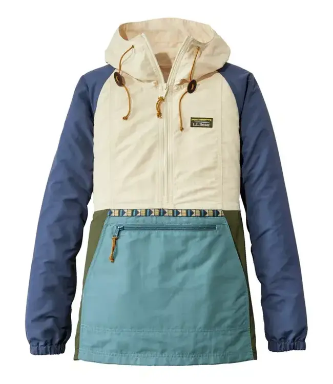 L.L.Bean W's Mountain Classic Anorak, Multi-Color