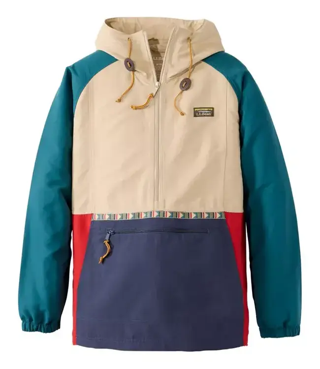 L.L.Bean M's Mountain Classic Anorak, Multi-Color