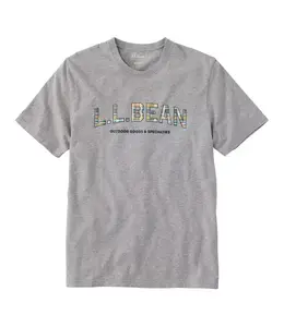 L.L.Bean M's S/S Sunwashed Tee, Graphic