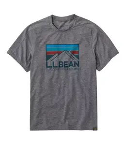 L.L.Bean M's S/S Everyday SunSmart® Tee, Logo