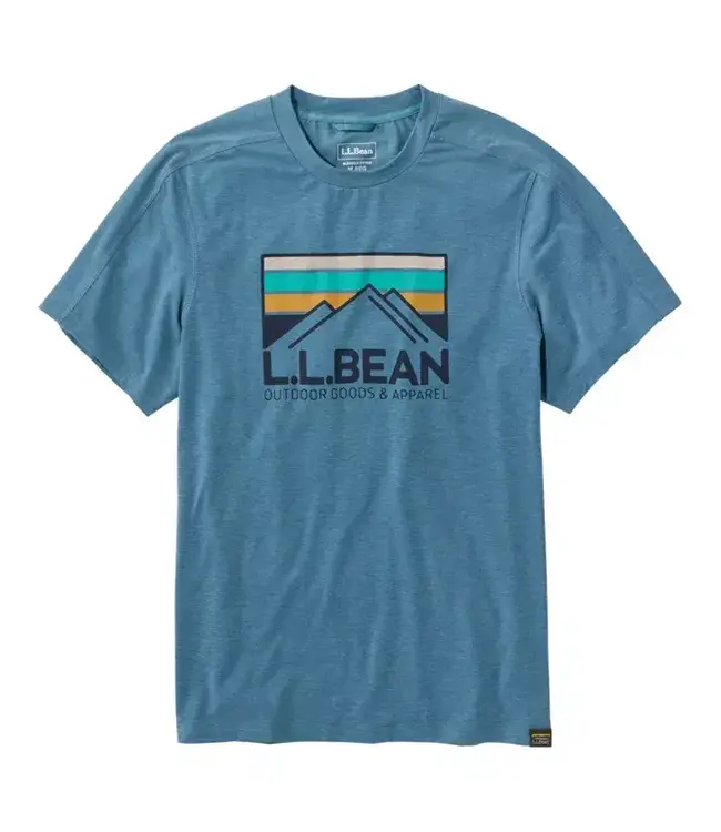 L.L.Bean M's S/S Everyday SunSmart® Tee, Logo