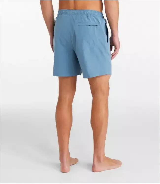 L.L.Bean M's Vacationland Stretch Swim Trunks, 6"