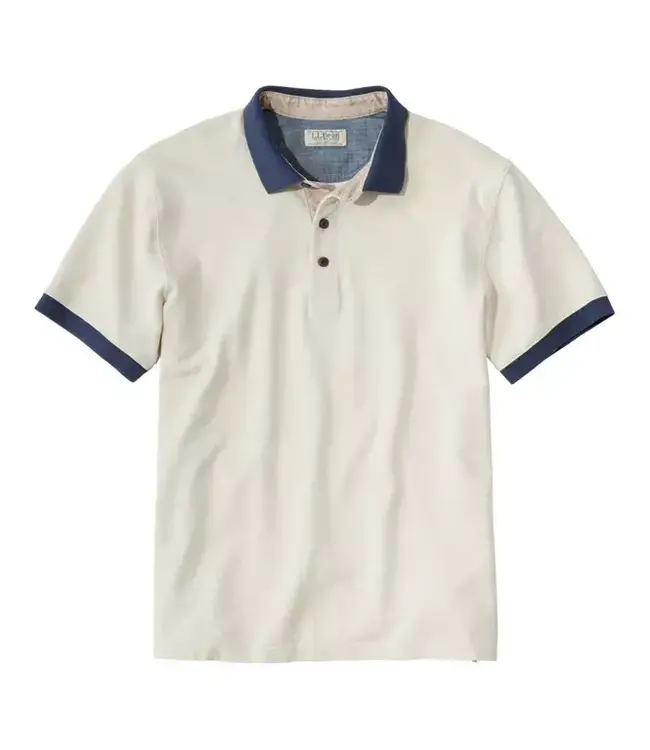 L.L.Bean M's S/S Casco Bay Rugged Polo