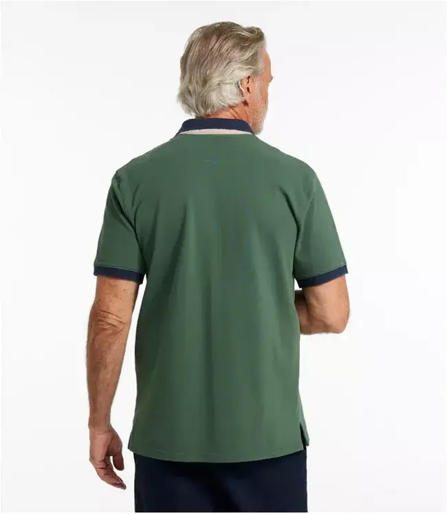 L.L.Bean M's S/S Casco Bay Rugged Polo