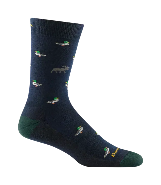 Darn Tough M's Duck Duck Moose Crew Lightweight Lifestyle Socks