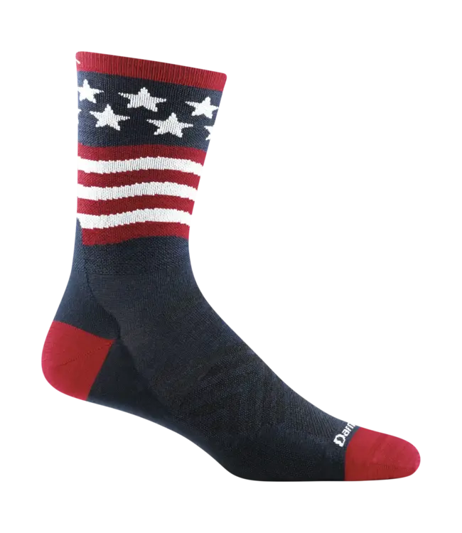 Darn Tough M's Patriot Micro Crew Ultra-Lightweight Running Socks