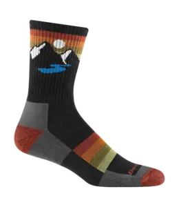 Darn Tough M's Sunset Ridge Micro Crew Lightweight Hiking Socks