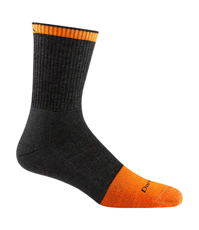 Darn Tough M's Steely Micro Crew Midweight Work Socks
