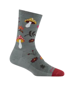 Darn Tough W's Shroom Bloom Crew Lightweight Lifestyle Socks