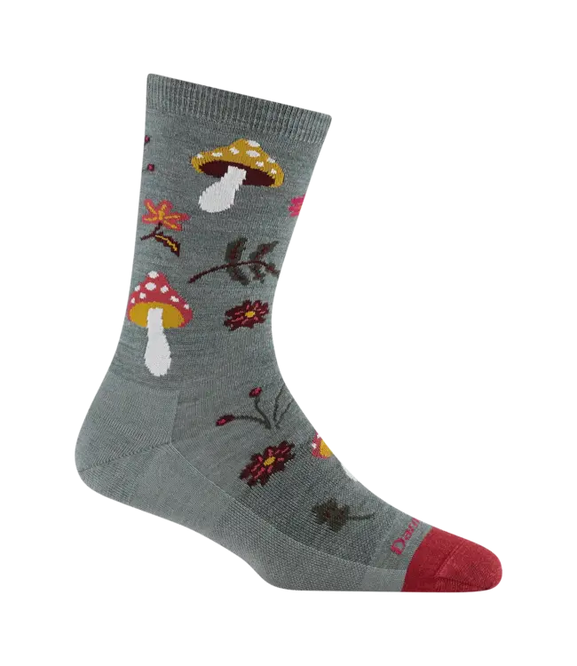 Darn Tough W's Shroom Bloom Crew Lightweight Lifestyle Socks