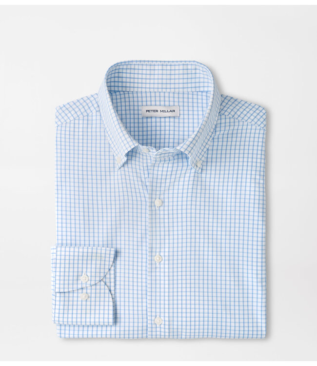 Peter Millar M's Hanford Performance Twill Sport Shirt