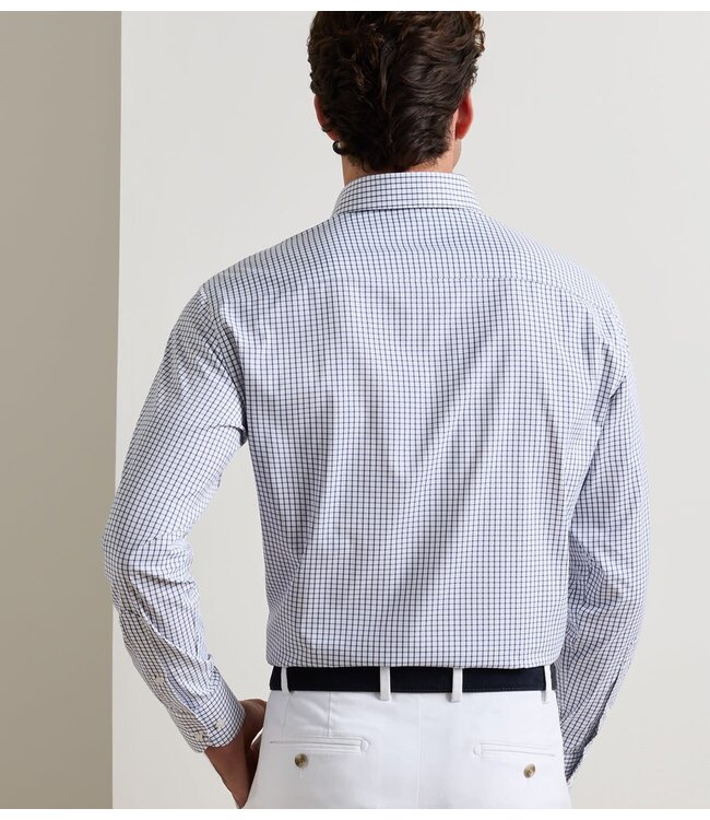 Peter Millar M's Hanford Performance Twill Sport Shirt