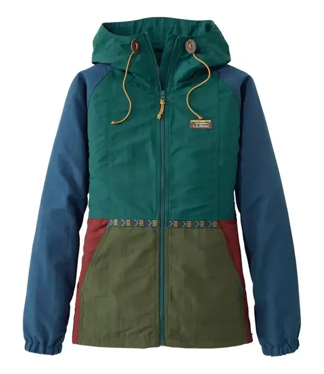 L.L.Bean W's Mountain Classic Jacket, Multi-Color