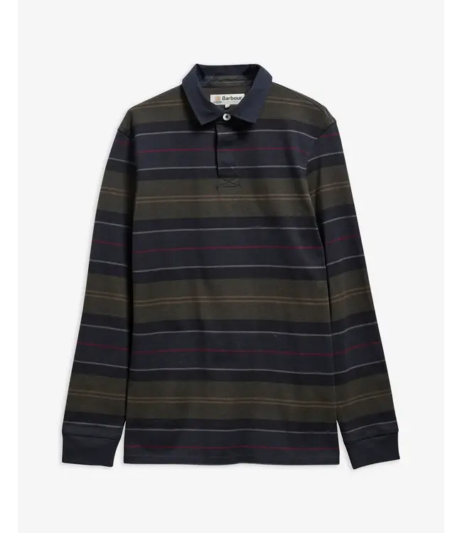 Barbour M's Frith Striped Rugby Shirt