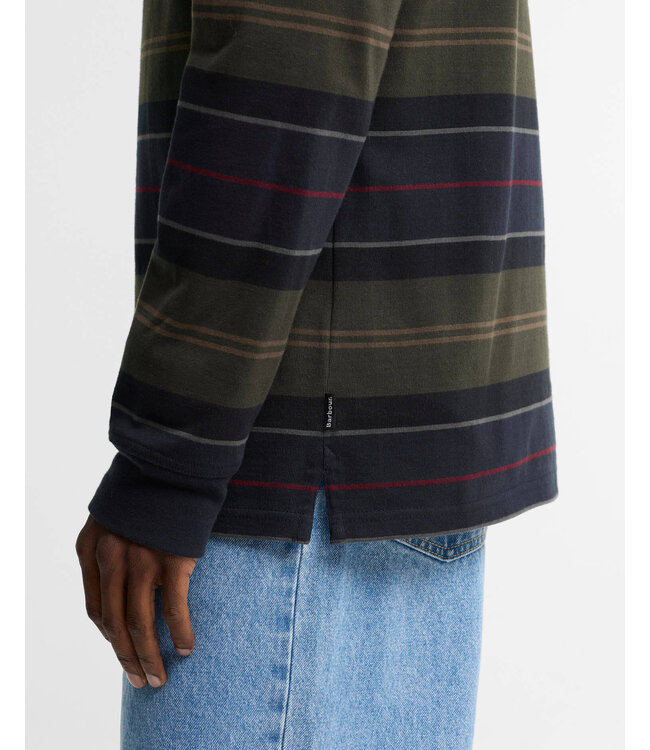 Barbour M's Frith Striped Rugby Shirt