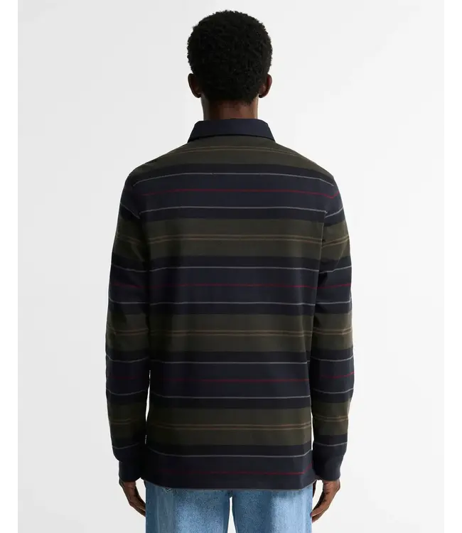 Barbour M's Frith Striped Rugby Shirt