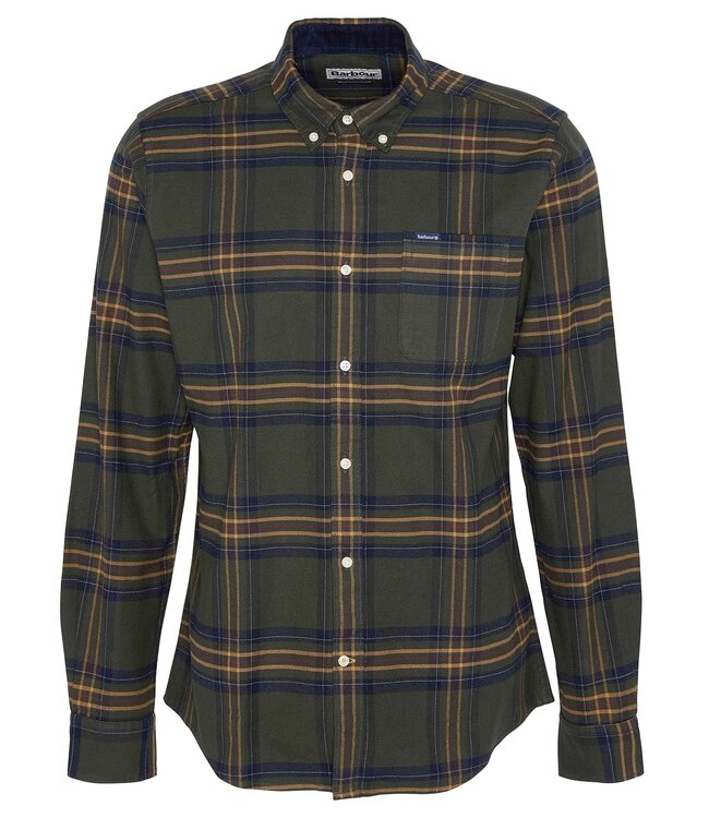 Barbour M's L/S Portdown Tailored Shirt