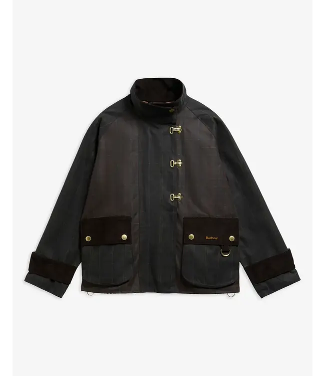 Barbour W's Hazelwood Checked Waxed Jacket