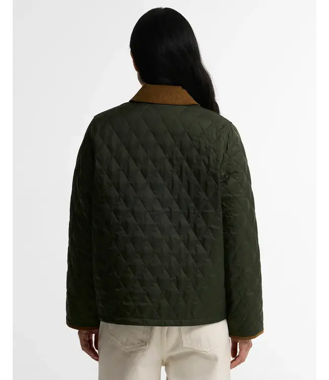 Barbour W's Icons Cropped Liddesdale Quilted Jacket