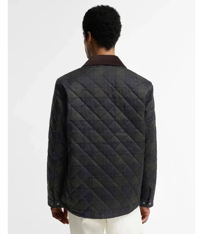 Barbour M's Tartan Shirt Quilted Jacket