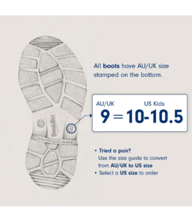 Blundstone PU-Kids 565-Elastic Sided-V Cut