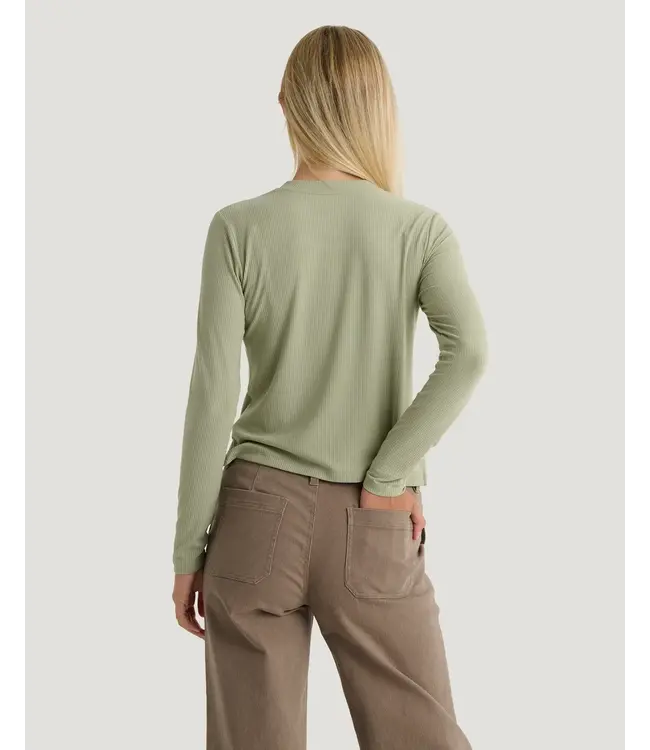 Free Fly W's L/S Ribbed Bamboo Shirt