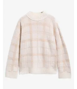 Barbour W's Delilah Tartan Wool Jumper