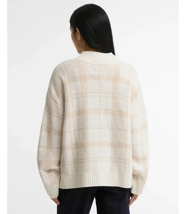 Barbour W's Delilah Tartan Wool Jumper